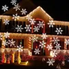 SOLAR POWERED LED Laser Projector Moving Snowflake Disco Light Waterproof Christmas Stage Lights Outdoor Garden Landscape Lamp9974238