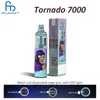 original randm Tornado 7000 Disposable E cigarette Mesh Coil R and M 7000puffs FUMOT