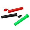 94mm Plastic Pillendoosje Opslag TubeTransparante Flip Cover Sigarettenkoker Opbergdoos Draagbare en Wasbare Pillendoosje5510808