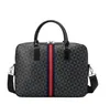 Portfölj för kvinnor väskor mode bärbar dator handväska för kvinnlig vegan läder män designer axel crossbody väska lyx