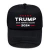 Donald Trump 2024 Gorras de béisbol Hombres Gorra de hip hop Malla transpirable Sombreros para el sol ZZB14406