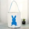 DHL toile panier de pâques oreilles de lapin bonne qualité sacs de pâques pour enfants cadeau seau Cartoon Lapin carring oeufs Sac