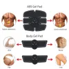 ワイヤレス腹部筋肉刺激装置スマートトレーナー筋肉調色ベルト電気減量マッサージ機ボディスリミングユニセックス