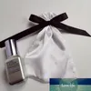 10 Stück Satin-Geschenkbeutel, Verpackung, Make-up, Kosmetik, Schmuck, Seide, Kordelzugbeutel mit Band, Aufbewahrungsbeutel für Hochzeit, Party, Aufdruck mit Logo