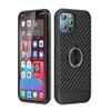 For iPhone 12 Pro Max 6.7 12 Mini 5.4 360 Rotating Ring Car-Holder Mobile Phone Case Shockproof Back Cover D1