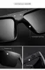 Hittegolf 2022 Oversized Fashion Goggle Vierkante Stijl Gepolariseerde Zonnebril Mannen Vrouwen Sport Brand Design Zonnebril Klinknagel Shadeds met etui