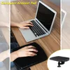 Draagbare home office handbeugel muismat ergonomische ondersteuning tafel computer armrest pad stoel gaming pols bureau extender