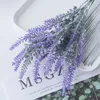 人工花ナビダッド紫色のプラスチックラベンダーの家庭装飾のためのクリスマスアクセサリー結婚式の装飾的なDIY偽植物Y9747172
