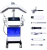 Kraftfull Hydra Facial med LED Light Hydro Oxygen Jet Microdermabrasion Equapment Skin Deep Rengöring RF Scrubber Face Lift Rindel Removal Machine