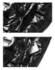 Parkas de plumón para hombre Chaqueta de plumón de diseñador Parka de invierno Bolsillo 3D Patrón de triángulo de metal decoración Prendas de abrigo patrón de letras ropa al aire libre FMHY