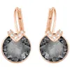 Boucles d'oreilles Chamss NS Rose Gold Diamond Gold Ored Ored Oread Bella V Perced Oreing Boes Black N Earts Gifts Holiday 2012239589402