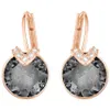 CHAMSS ns Earrings Rose Gold Diamond GOLD Earrings BELLA V PIERCED EARRINGS Black n Ear Studs Holiday gifts 2012239589402