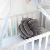 Coussins à bille à nœuds molle lit oreiller en peluche décor à la maison Baule en peluche jet T2001142271383