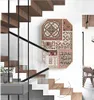 Ретро восьмиугольные декоративные картины богемный национальный стиль висящий рисование живопись коридор гостиной