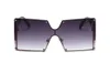 Fashion French Classic Sunglasses pour hommes et femmes 0218 lunettes de lunettes miroir grandes verres de soleil carrés UV Driving Eyewear 272n