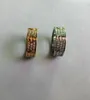 Titanium Steel Rings med full diamant kubik zirkonia brudringar förlovningsringar bröllop band för kvinnor och män storlek 5114595981