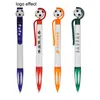 Desenhos animados Plástico Push Ballpoint Caneta Futebol Forma Escritório Ballpoint Caneta 0.7 / 1.0mm Artigos de papelaria Material de escritório de negócios VTKY2390