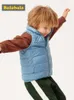 Balabala Boys and girls light down vest 2019 new autumn and winter baby warm parent-child clothing LJ201125