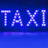 Phares de voiture 4 couleurs Taxi Cab pare-brise pare-brise signe blanc LED ampoule de lampe