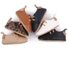 Newborn Baby Shoes Brown Themed Multicolor Boys and Girls Shoes Casual Sneakers Soft Sole Non-Slip Toddler Shoes First Walkers