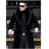 Herren Wollmischungen Jacken Mode Nerz Pelz Warme Daunenjacken Mäntel Designer Winter Outdoor Langarm Verdicken Parkas Plus Size Oberbekleidung