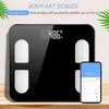 NOVO! Escalas de chão corporal escala de gordura científica inteligente eletrônico led weight weight balanço Bluetooth-app android ou ios h1229