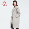 Astrid Printemps Mode Longue Trench-Coat À Capuchon De Haute Qualité Urbaine Femme Tendance Tendance Lâche Mince Manteau AS7017 201030