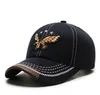 Gorra de béisbol para hombre, bordado coreano, tendencia de personalidad, primavera, otoño e invierno, sombrero de águila, juvenil, a juego