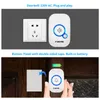 Fuers Wireless Doorbell Hem Säkerhet PIR Motion Välkommen Chime Door Sensor Ljudlarm 32 Sång Smart Doorbell Ring Touch Button1