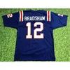 Mitch Custom Football Jersey Men Youth Женщины Vintage 12 Terry Bradshaw Custom Tech Bulldogs La Tech Редкая Высшая школа Размер S-6XL или Любая Имя и Номерные майки