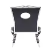 US-amerikanische Aktien Acme Cyrene-Side-Stuhl in PU-Möbeln Edelstahl A13 A05