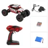 Snabb leverans 2.4g 4WD Rock Crawlers Driving Car Double Motors Drive Bigfoot RC bilmodell Off-road Vehicle Toy EU-kontakt