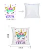 DHL Shipping 12 colors Sequins Mermaid Pillow Case Cushion New sublimation magic sequins blank pillow cases hot transfer printing DIY personalized gift