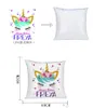 Nieuwe voorraad 12 kleuren pailletten mermaid kussensloop partij gunst kussen sublimatie magische lege kussenslopen hot transfer printing DIY gepersonaliseerde geschenk