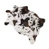 New Arrival PV Velvet Imitation Animal Skins Rugs and Carpets Cow Zebra Carpet 11075cm Carpets For Living Room Bedroom T200518