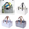 High capacity Layered Storage Nappy Caddy Organiser Baby Box Storage Portable Car Organizer Newborn Essentials Baby Mummy bag 20111777805