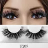 Großhandel 100% echte Nerz Wimpern Dicke Wimpern Flauschige Wispy Messy Lash 25mm Wimpernverlängerung Make-Up-Tools