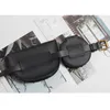 Waist Bags Vintage Fanny Pack Luxury Pu Läder Kvinnor Bälte Mode Designer Mini Round Bröstväska Kvinna Casual Pouch Myntväska