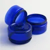 30pcs viaggio riutilizzabile vuoto blu plastica trucco barattolo vaso 100g 100ml crema per il viso lozione stoccaggio cosmetico bottiglia grande contenitore