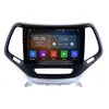 10,1 pouces Android écran tactile voiture vidéo GPS Navi stéréo pour 2016-Jeep Cherokee avec WIFI Bluetooth musique USB support DAB SWC DVR