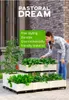 KRAFLO Multifunktionell plast Planting Pots Factory Direct Selling Roof Garden Balkony Vegetabiliska växer Planters utomhuskombination Blomkruka