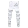 Luxury Men White Jeans Fashion Casual Classic Style Slim Fit Soft Trousers Male Brand Advanced Stretch Denim Pants1