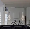 Postmodern creative glass Nordic restaurant pendant lamp bedroom bedside simple personality pendant lights