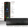 T3M 2.4G Air Rato Wireless Keyboard 44 IR Aprendizagem Mic Voz Busca para Android Smart TV Caixa PK MX3 T3 Controle Remoto