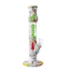 12,5 "tubo d'acqua del tampone bong silicone con cassa di fumo con cassa di fumo con cassa di fumo con cassa di fumo