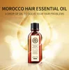 60 ML huile d'argan pure marocaine huiles essentielles de cheveux pour les Types de cheveux secs produits de soin multifonctionnels pour femme 6 pièces