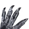 Новый прибыть Классический Хэллоуин Оборотень Волк Лапы Когти Косплей перчатки Creepy партии костюма Мода латексные перчатки