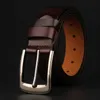2022 TopSelling designer quality men's large belt classic luxury lengthened 105-165cm fat guy men's casual pin buckle leather belt