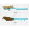 6pcs Shoe Brushes Boar Bristle Climbing and Bouldering Brush with Ergonomic Handle Home Supplies Household Commodities 201021