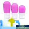 Silikon påfyllningsbar tomt rör pressad kosmetisk behållare Cream Lotion Bottle Travel Dispenser Shampoo Lotion Container